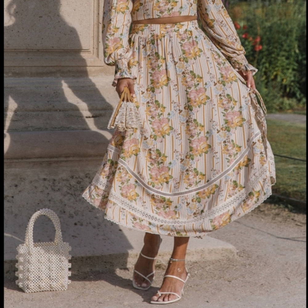 Spell Garden Rose Skirt